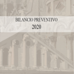 bilancio preventivo 2020 copertina